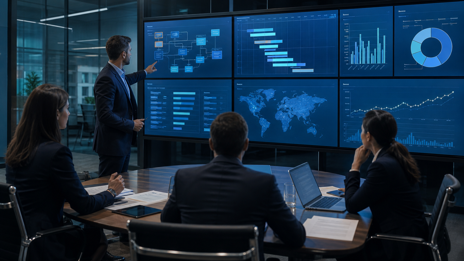Enterprise Solutions service visual