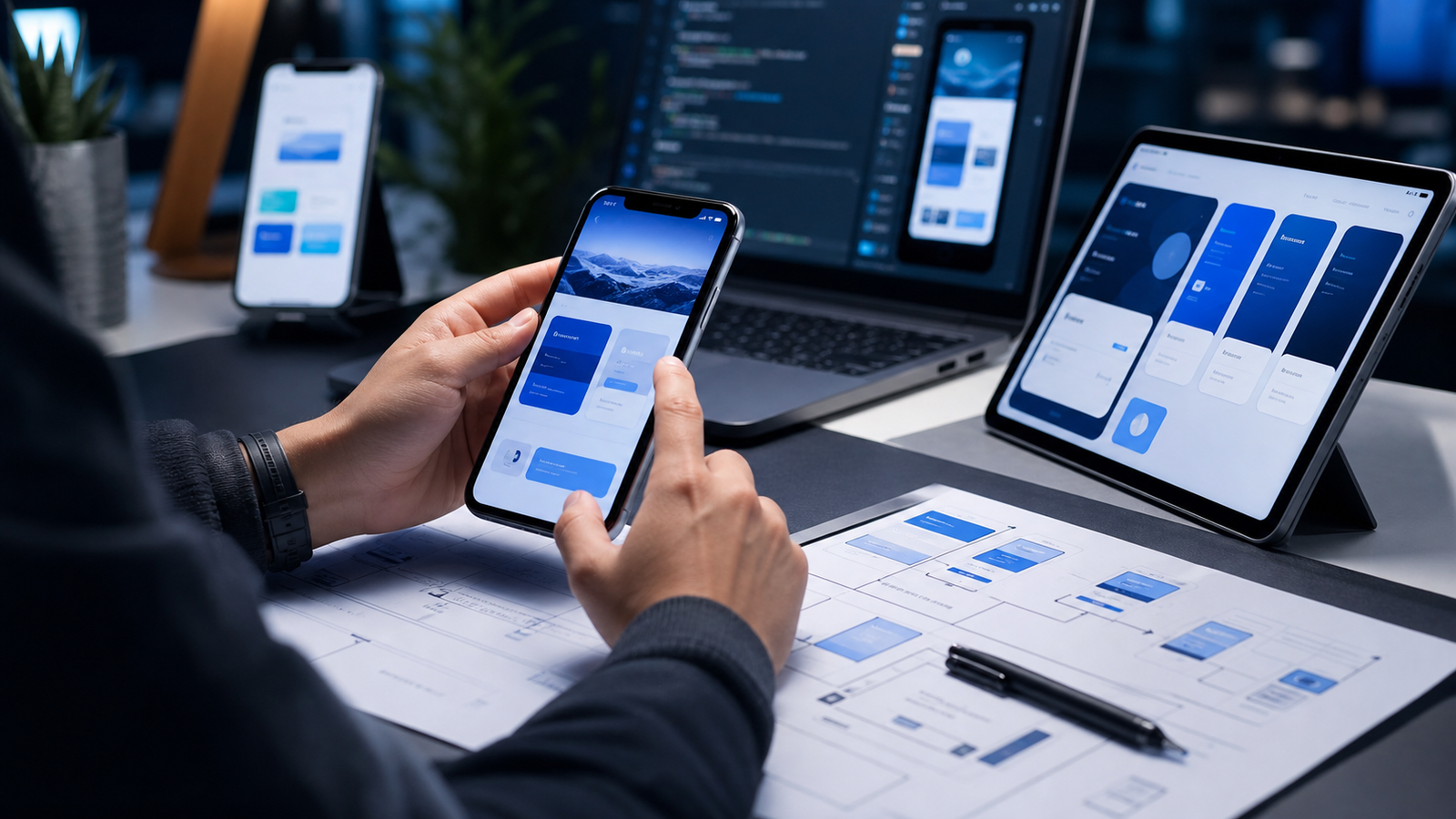 Mobile App Development service visual