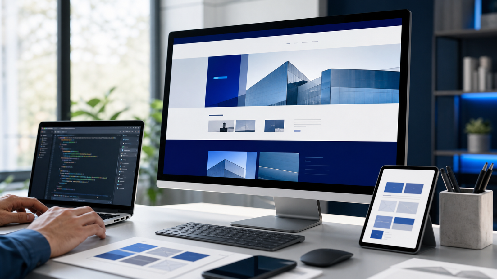 Web Design & Development service visual